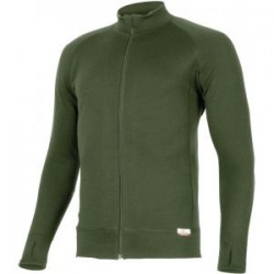 GILET Merino vert