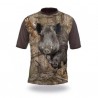 T-Shirt sanglier camo